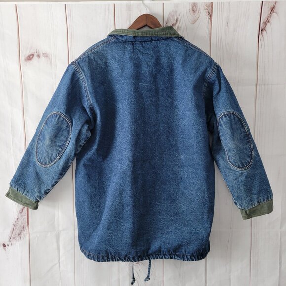 Vintage Rock Creek Denim Barn Chore Coat Women’s Plus 18W Country Western Farm - Picture 5 of 10